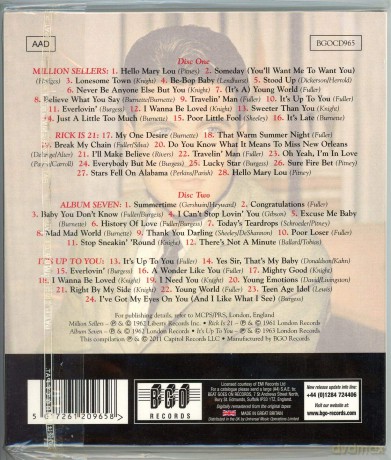 Rick Nelson: Million Sellers Rick Is 21 [CD]