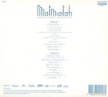 Matmatah: Miscellanees Bissextiles [CD]