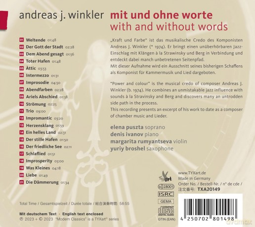 Puszta/Ivanov/Rumyantseva/Broshel: Mit Und Ohne Worte [CD]