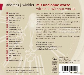 Puszta/Ivanov/Rumyantseva/Broshel: Mit Und Ohne Worte [CD]