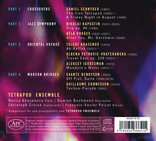 Tetrapod Ensemble: Modern Bridges [CD]