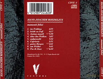 Hans-Joachim Roedelius: Momenti Felici [CD]