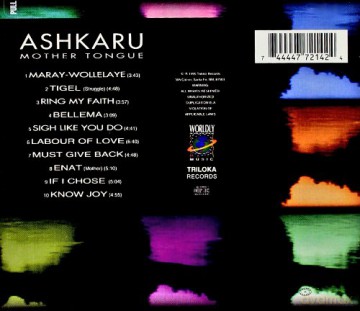 Ashkaru: Mother Tongue [CD]