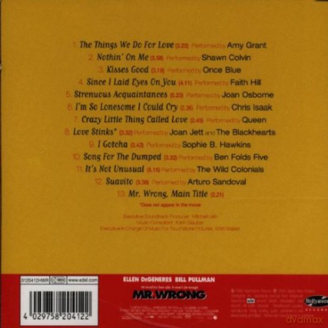 Mr.Wrong - soundtrack [CD]