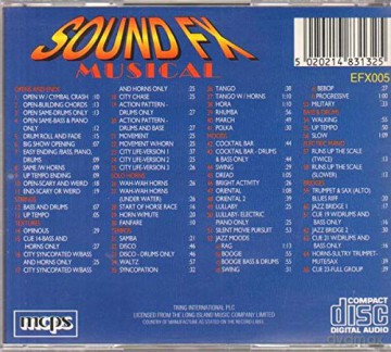 Musical Sound Fx [CD]