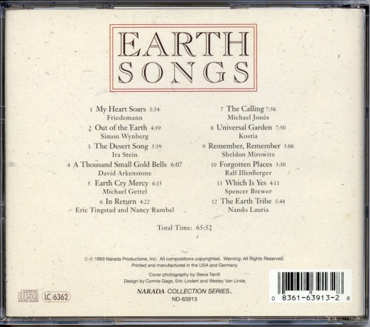 Earth Songs: Narada Collection Series [CD]