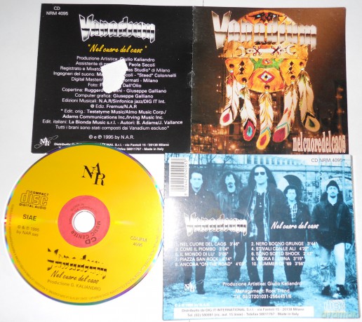 Vanadium: Nel Cuore Del Caos [CD]
