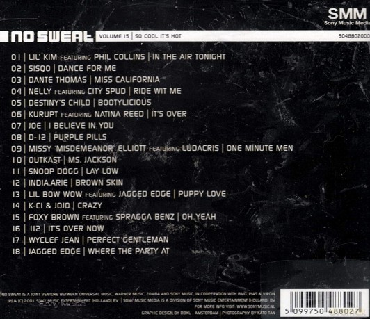 No Sweat 15 [CD]