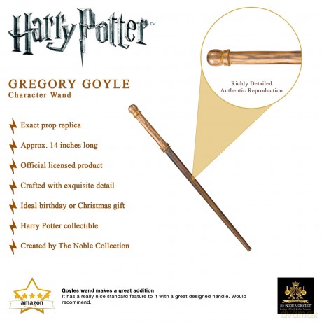 Harry Potter: Noble Collection Nn8266 - Harry Potter: Bacchetta Magica Di Gregory Goyle [CD]