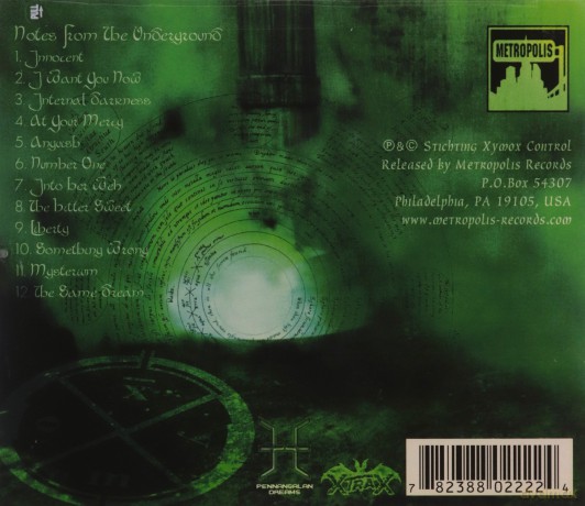 Clan Of Xymox: Notes From the Underground [CD]