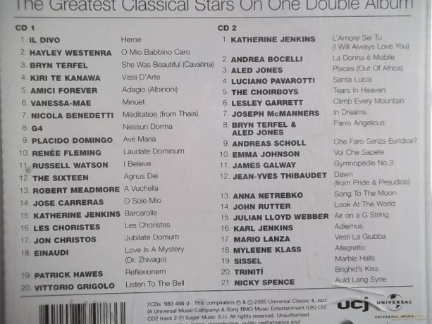Number 1 Classical Album [2CD]