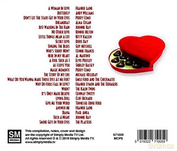 Number 1 Love Songs Of The 1950s [CD]