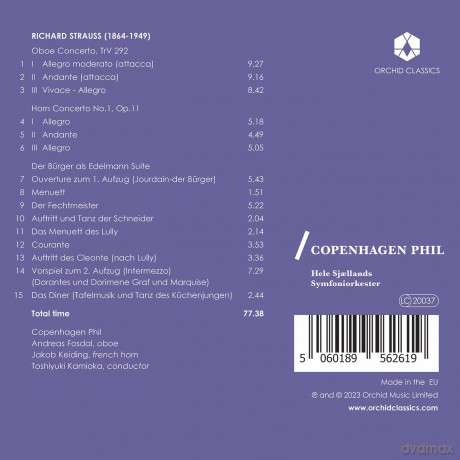 Oboenkonzert, Hornkonzert, Der BüRger Als Edelmann [CD]