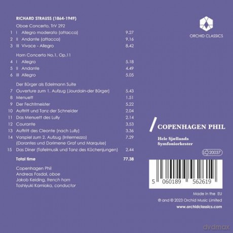 Oboenkonzert, Hornkonzert, Der BüRger Als Edelmann [CD]