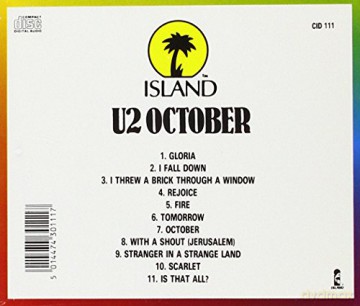 U2: October [CD]