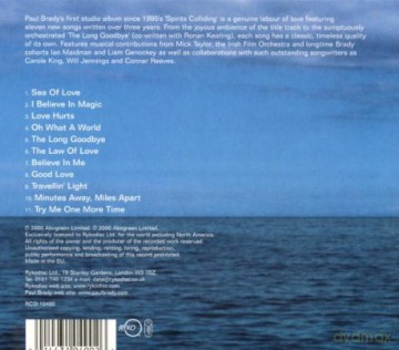 Paul Brady: Oh What a World [CD]