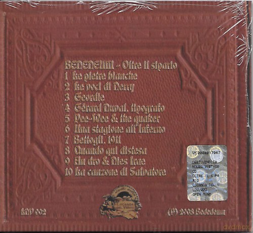 Bededeum: Oltre Il Sipario [CD]