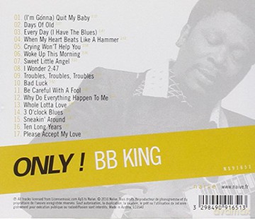 B.B. King: Only! Bb King [CD]