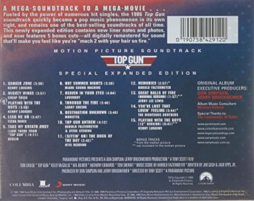 O.S.T.: Original Soundtrack - Top Gun - Motion Picture Soundtrack (Gold Series) [CD]