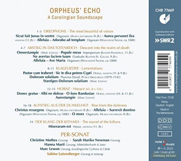 Orpheus Echo-A Carolingian Soundscape [CD]
