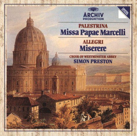 Palestrina: Missa Papae Marcelli Allegri: Misere [CD]