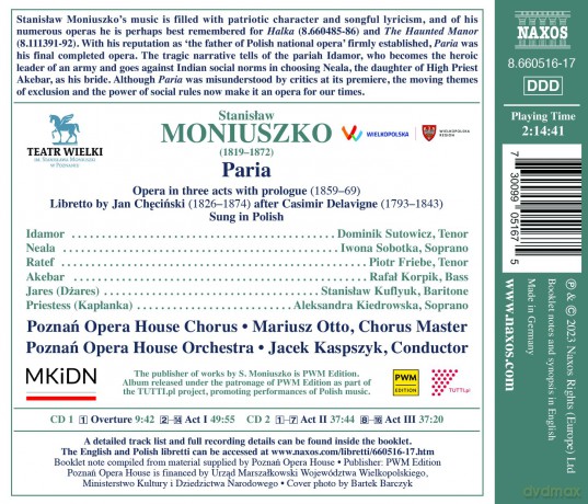 Kiedrowska/Sobotka/Sutowicz/Kaspszyk/+: Paria [CD]