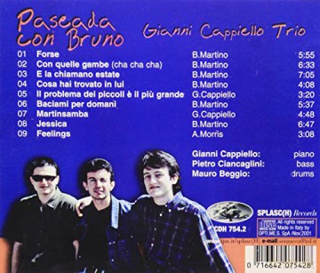 Gianni Cappiello Trio: Paseada Con Bruno [CD]