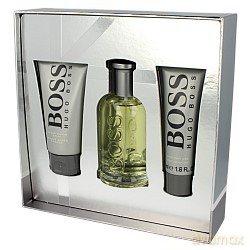 Hugo Boss Boss Bottled Zestaw - Woda Toaletowa 100ml Spray + Balsam Po Goleniu 75ml + Żel Pod Prysznic 50ml [3xKOSMETYKI]