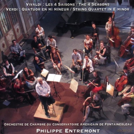 Philippe Entremont - Vivaldi Les 4 Saisons - Verdi Quatuor A Cordes En Mi Mineur [CD]