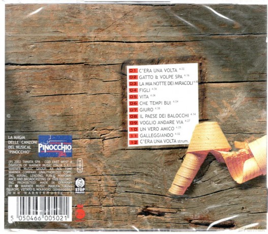 Pooh: Pinocchio [CD]