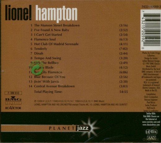 Lionel Hampton: Planet Jazz [CD]