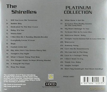 Shirelles: Platinum Collection [CD]