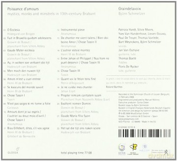 Graindelavoix: Poissance d'amours [CD]