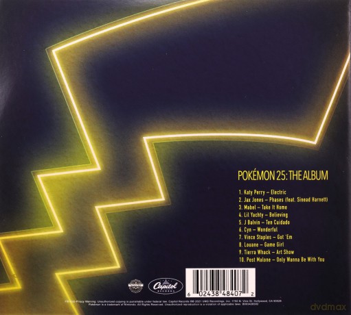 Pokemon 25: The Album + Poster [CD]