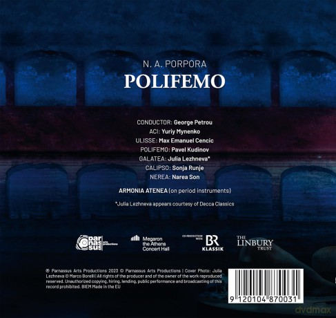 Cencic/Mynenko/Kudinov/Lezhneva/Petrou/Armonia At.: Polifemo [CD]