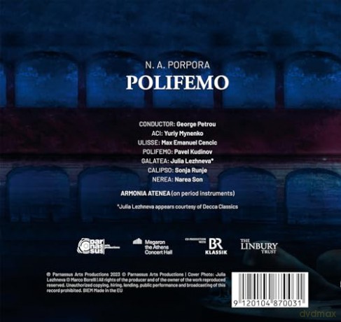 Cencic/Mynenko/Kudinov/Lezhneva/Petrou/Armonia At.: Polifemo [CD]