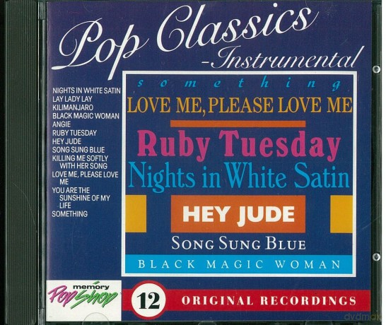 Pop Classics - Instrumental [CD]