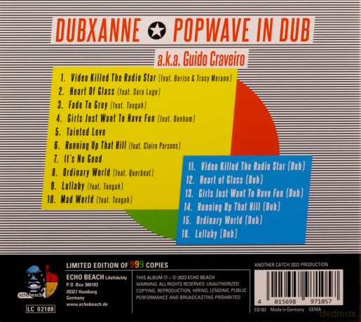 Dubxanne: Popwave In Dub [CD]