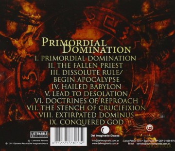 Incantation: Primordial Domination [CD]