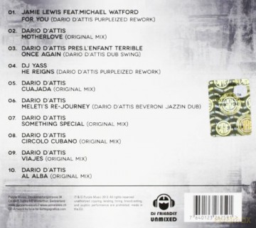 Purpleized Dario d'attis [CD]