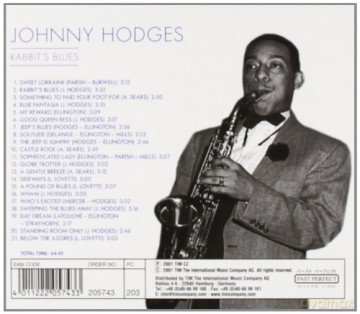 Johnny Hodges: Rabbit's Blues [CD]