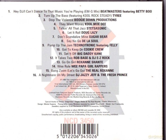 Rap Attak [CD]