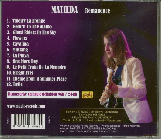 Matilda: Remanence [CD]