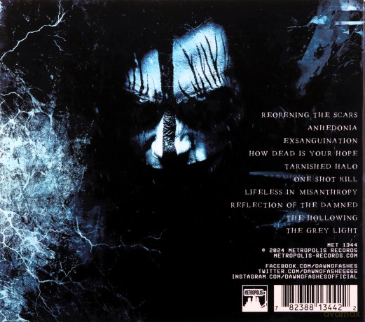 Dawn Of Ashes: Reopening The Scars [CD]