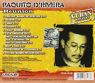 Paquito D'Rivera: Reunion [CD]