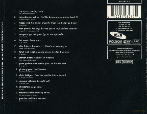 Reunited: 25 Years Of Polydor Funk [CD]