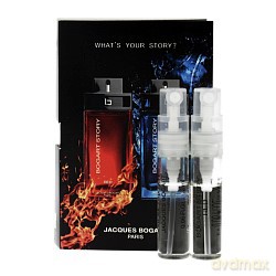 Jacques Bogart Story Blue Woda Toaletowa 2 Ml Spray + Story Red Woda Toaletowa 2 Ml Spray (ref.135005) [2xPERFUMY]