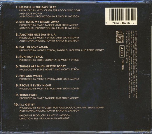 Eddie Money: Right Here [CD]
