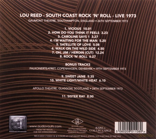 Lou Reed: Rock 'N' Roll - Live 1973 [CD]