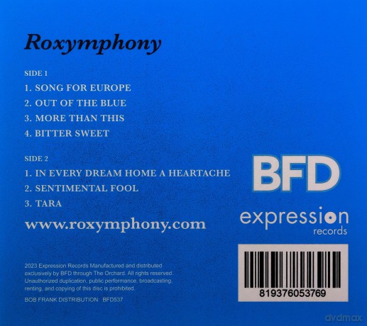 Phil Manzanera And Andy Mackay: Roxymphony [CD]